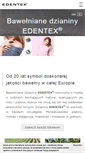 Mobile Screenshot of edentex.pl